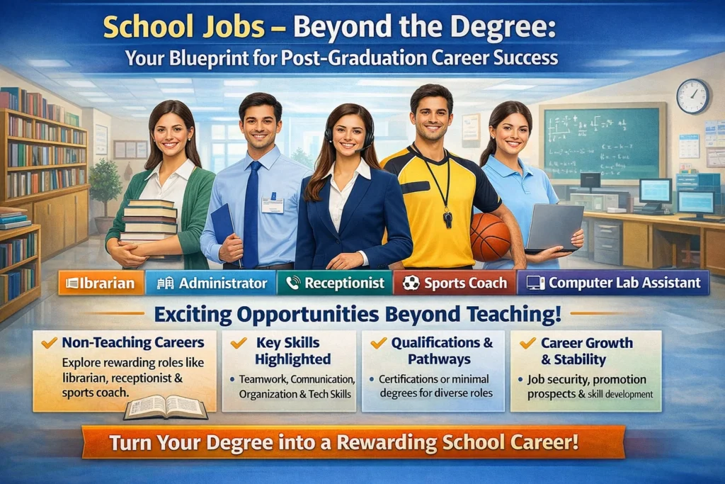School Jobs: Your Post-Grad Roadmap to Career Success School Jobs: Your Post-Grad Roadmap to Career Success